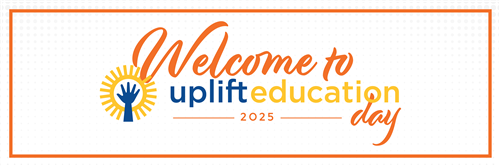 Welcome to Uplift Day Banner